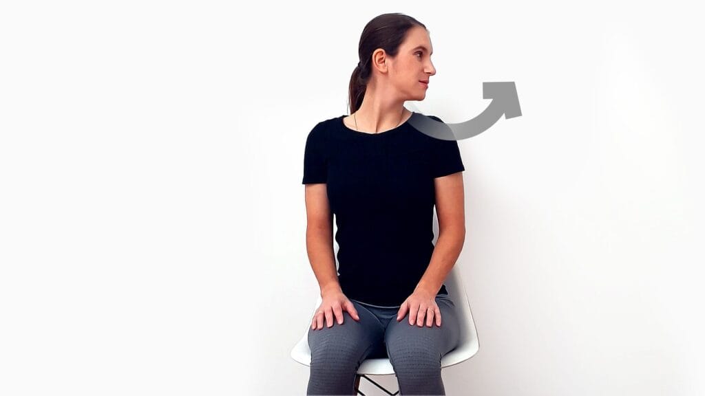 Rotacija vratu korak 3