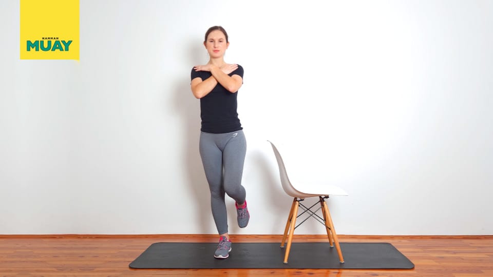 Single leg balance Step 3