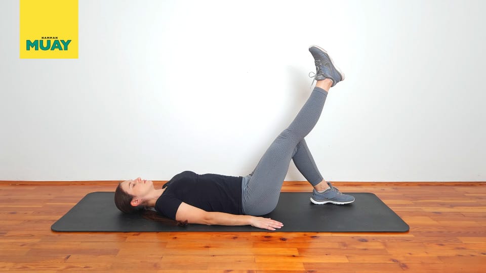 Single leg bridging Step 2