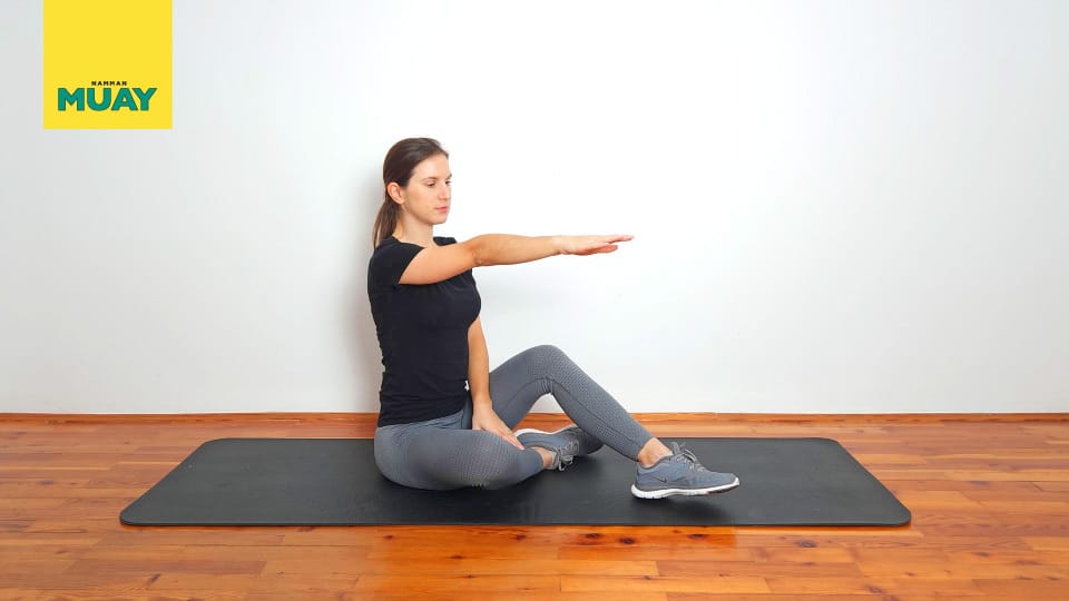 Wrist Extension and Flexion ROM with Elbow Flexion Step 1