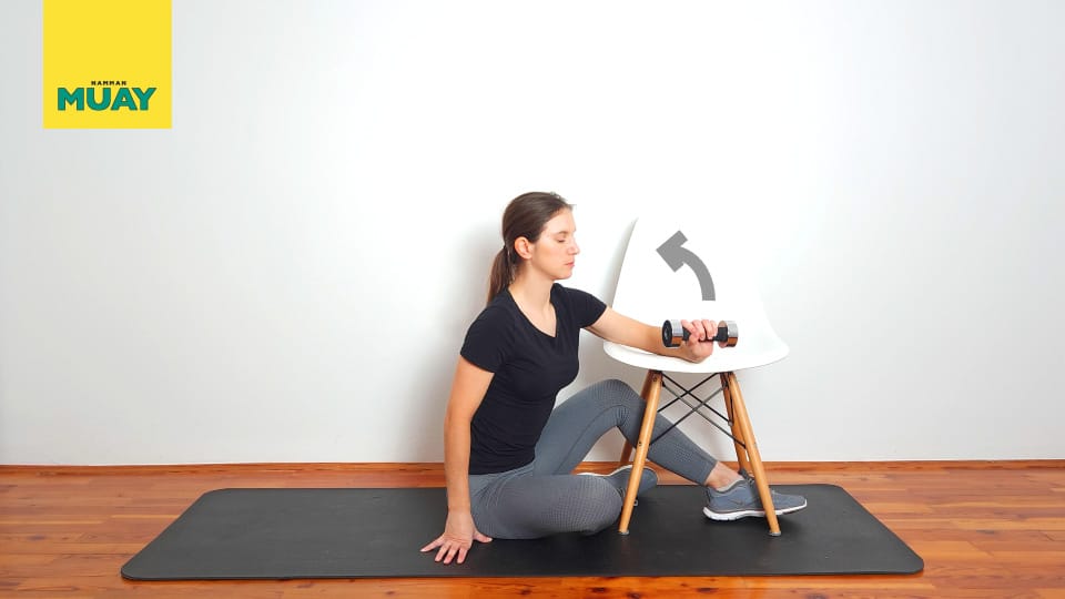 Wrist Extension with Weight Step 1